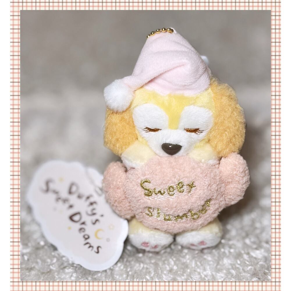 Tokyo Disney Sea Cookie Ann Duffy's Sweet Dreams Plush Keychain Bag Charm Badge